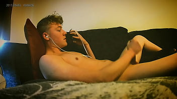 Preview 1 of Art Fun - British Guy Talks Dirty To Girl On The Phone While Wanking