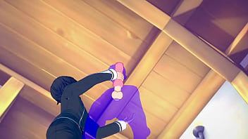 Preview 4 of Animal Sikis Vido - Sword Art Online Yaoi - Kirito Handjob - Japanese Asian Manga anime game porn gay