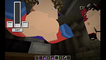 Preview 2 of Under Table Fuck Movies - Jenny Mod (Fapcraft) for Minecraft Java Edition: Playing with Custom Models