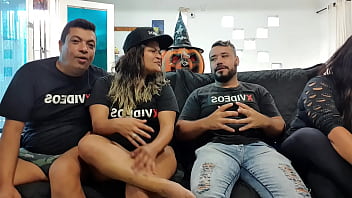 Preview 2 of Sex Foll Muvie Hd - Entrevista com a Milf  Taissa Winkler  e dan&ccedil_arino de forro Leo Fernandezxxx