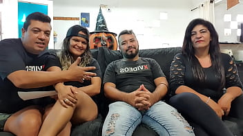 Preview 4 of Sex Foll Muvie Hd - Entrevista com a Milf  Taissa Winkler  e dan&ccedil_arino de forro Leo Fernandezxxx