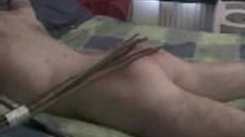 Preview 2 of Two Wife Videoss For A Guy - Birched,  caned and paddled