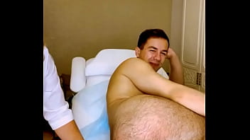 Preview 3 of Squirting Mi - SugarNadya gives an intimate haircut to a Russian guy - webcam model