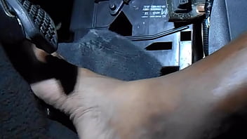Preview 1 of Soccer Beegx Nurse - My car&#039_s gas pedal has become a sexual pleasure device