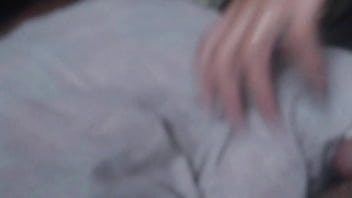 Preview 4 of Frau Trinkt Viel Sperma - Sucking off his friend while lying down while his husband films