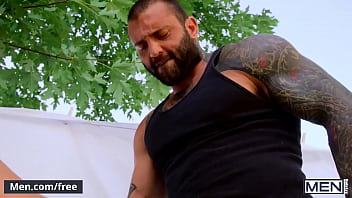 Preview 3 of Length Pennes - Gardener (Benjamin Blue) Gets His Ass Drilled By (Markus Kage&#039_s) Big Cock - Men