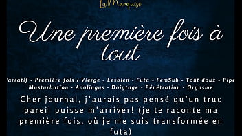 Preview 2 of Kendal Jennar Xxx Fucking Vadio - Une premi&egrave_re fois &agrave_ tout - French audio porn futa