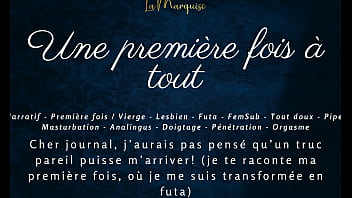 Preview 3 of Kendal Jennar Xxx Fucking Vadio - Une premi&egrave_re fois &agrave_ tout - French audio porn futa