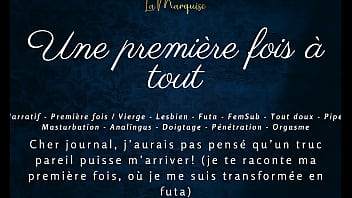Preview 1 of Kendal Jennar Xxx Fucking Vadio - Une premi&egrave_re fois &agrave_ tout - French audio porn futa