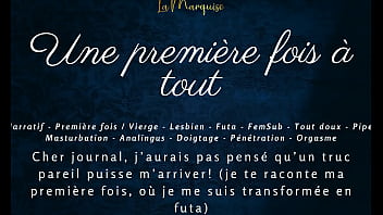 Preview 4 of Kendal Jennar Xxx Fucking Vadio - Une premi&egrave_re fois &agrave_ tout - French audio porn futa