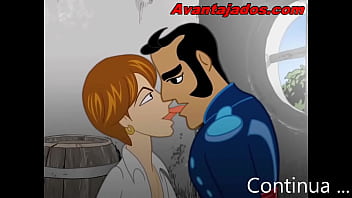 Preview 2 of Mom Japan Xxxxxx - Desenho de Sexo Gay o Toureiro e seu Amante