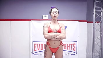 Preview 1 of Big Bootsy - Lesbians Eat Pussy And Scissor During Sex Fight Then Daisy Ducati Strapon Fucks Loser Andre Shakti
