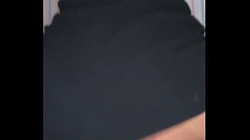 Preview 2 of Shemale In Public On The Beach - Alex se viene entre mis nalgas