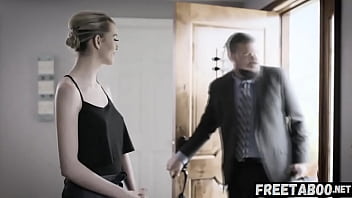 Preview 2 of Asian Chick With - Teen Housemaid Anny Aurora Gets Used Like A Per al Fuck Toy By Her Boss&#039_s - Full Movie On FreeTaboo.Net