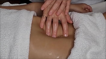 Preview 4 of Men X Girl - Short tummy massage