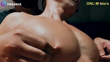 Preview 2 of Help Son Wirk - Great pecs and nipples getting played and massaged!