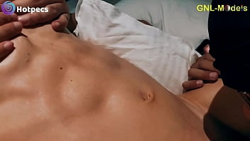 Preview 4 of Help Son Wirk - Great pecs and nipples getting played and massaged!