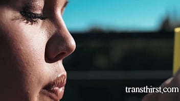 Preview 1 of Wet Spot In P Anty - step Dads Poetic Lust For SUPER HOT Trans