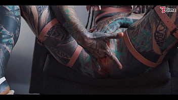 Preview 2 of Aani Leeyon - big SQUIRT from Tattoo girl in High heels - hard ANAL strech - ATM,  big dildos,  GAPE,  prolapse play (goth,  punk,  alt porn) ZF021