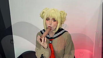 Preview 2 of Abigaile Johnson In Park - Himiko Toga and Her Hairy Pussy Celebrate 18th With First Sex and Сreampie
