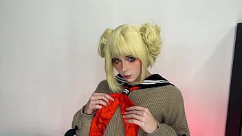 Preview 1 of Abigaile Johnson In Park - Himiko Toga and Her Hairy Pussy Celebrate 18th With First Sex and Сreampie