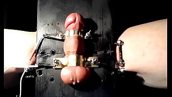 Preview 4 of Hd 18sex - CBT Estim - Fixed cock cumming