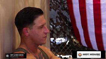Preview 1 of Porno Arb Egyptian - HotHouse - Army Jocks Fuck Hard At A Military Base