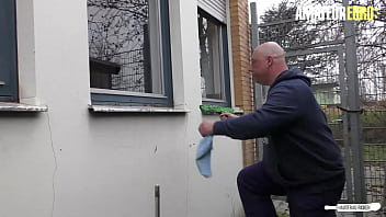 Preview 1 of Piss Drinking Chrissy Fox - AMATEUREURO - BBW German Mature Cheating Wife Intense Pussy Fucking With Her Neighbor