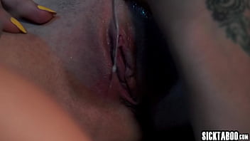 Preview 4 of Pregnet Hair - Kinky teen Lily Larimar licked musician stepsisters Chloe Temple wet pussy