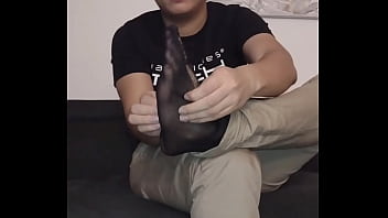 Preview 2 of Film Petra Morze - Latino SHEER SOCKS