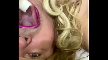 Preview 1 of At Gyk - SWALLOWED  1/2 OZ. OF &#039_JPG&#039_S &quot_ CUM FROM A CONDOM ON MY LIPS AND ON MY TONGUE AND SWALLOWED IT.