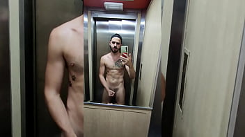 Preview 3 of India Sexy Videos In First Night - Xisco Inside The Lif Fully Naked and Jerk Off