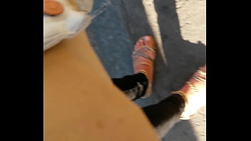 Preview 3 of Selfsuck Futa Dickchicks - Filmer ses pieds pour pouvoir fantasmer