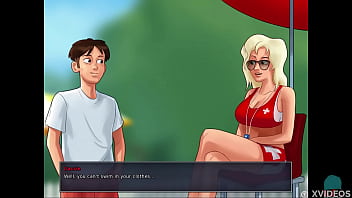 Preview 2 of Necoleta Xxx - SUMMERTIME SAGA #35 &bull_ Using that glory hole