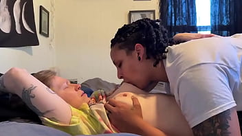 Preview 3 of Black Monster Baby - Makeout Monday! Tittie Sucking!