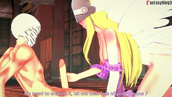 Preview 2 of Lesbianas Rabiosas - Angelwomon Evolving to get fucked | 4 | Digimon | Full &amp_ POV on Sheer &amp_ PTRN: Fantasyking3