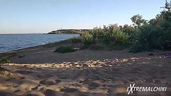 Preview 3 of Swinger Resort - City public beach wanking early morning