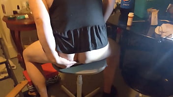 Preview 1 of Urmilaxxx Com - slut rides dildo before getting fucked in the ass