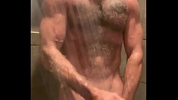 Preview 2 of Assamese Feet Femdom - Shower jerk after weightlifting