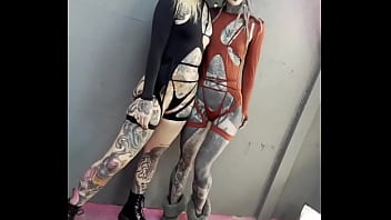 Preview 3 of 3some Bombastic - Do you like our tattoos?  lisa.rocket is such a handsome woman with a gentle calm attitude.So happy our path cros...