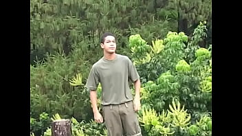 Preview 1 of Telugu Out Door Teen - Latino soldier studs get horny in camp and fuck hard outdoors