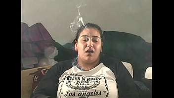 Preview 1 of Www Xxx Porn Hd Sexi Vidio - Samantha Chubby Latina Non-Nude SFW Smoking Clips Pt 1