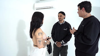 Preview 2 of Chronicles Of A French Family - &quot_DID YOU CUM INSIDE?&quot_ Colombian model accepts indecent proposal from producer-Accidental CREAMPIE