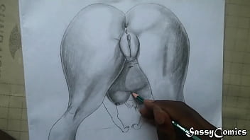 Preview 4 of Xxxvidio Free - Camel toe drawing Cunt
