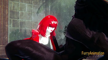 Preview 3 of Malory Malibu Creampie - Zelda Furry Hentai - Nipha hard sex [Handjob,  blowjob and fucked] - Furry Anime Manga Japanese Porn