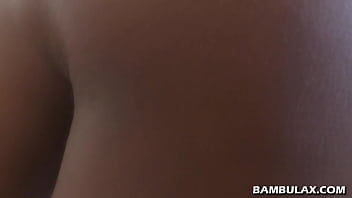 Preview 1 of Kajl Sharo Kan Xxx - Big white cock cum inside ebony tight cunt and creampie