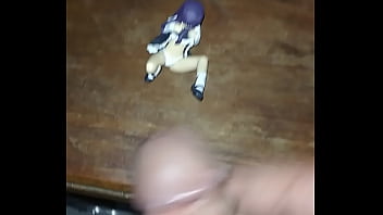 Preview 1 of Mom Son Fucing - cum on mini action figure