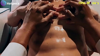 Preview 3 of Dog Desi Girl Sex Com - Great pecs and nipples getting played and massaged!
