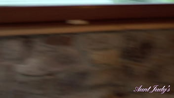 Preview 1 of Sissy Mommy Nbc - AuntJudys - 43yo Natural Busty Bombshell Wanilianna - Rainy day masturbation