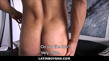 Preview 2 of One Girl Four Boys Xxx - Muscle Jock Latin Boy Paid Cash Fuck Stranger From Parking Garage POV - Herbert,  Francis